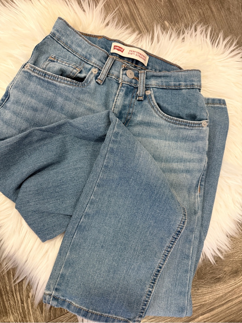 Levi's  kids Light Blue Denim Jeans - Classic Fit